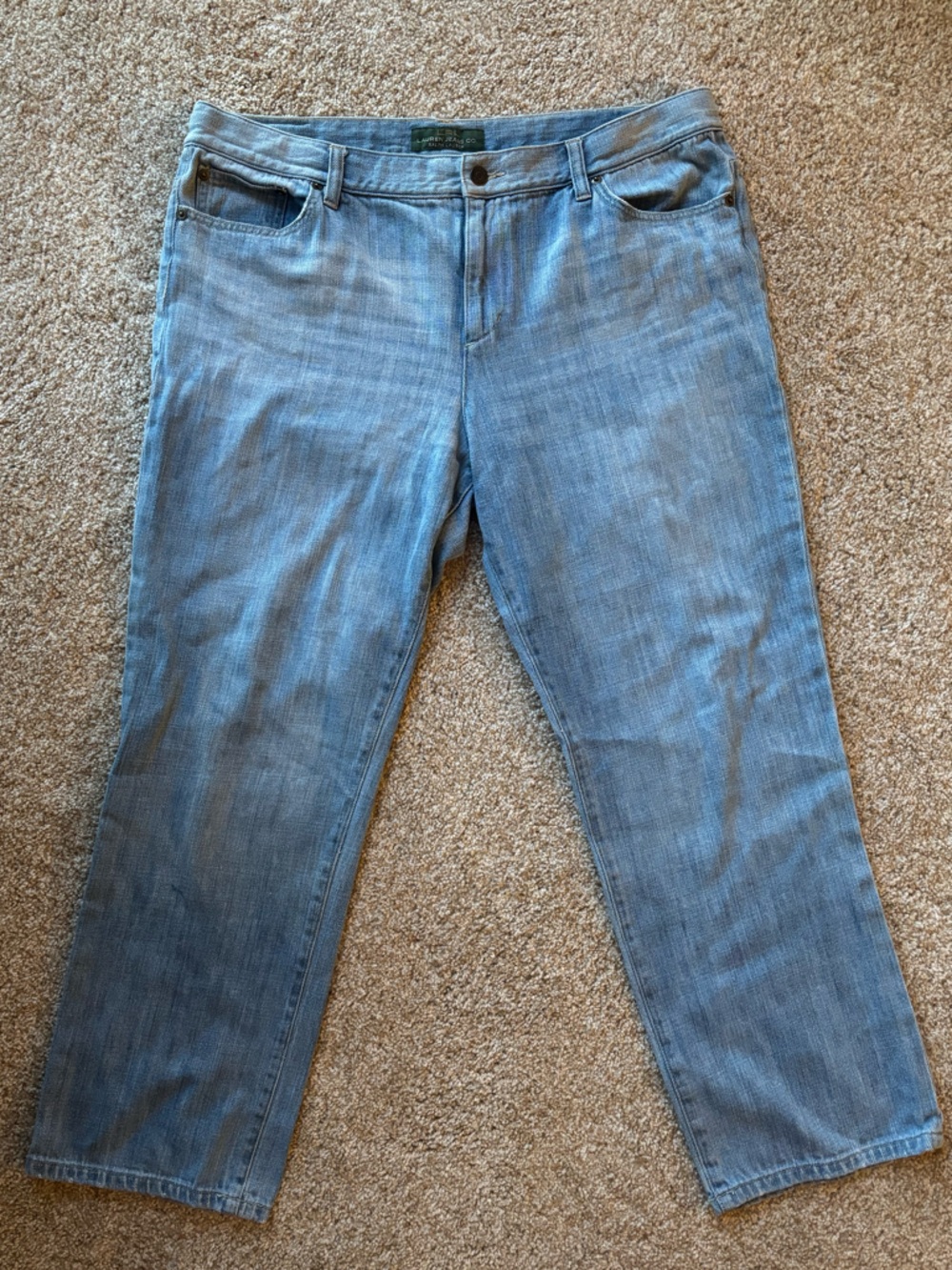 LRL Lauren Jeans Co Ralph Lauren Boyfriend Fit Jeans Size 14
